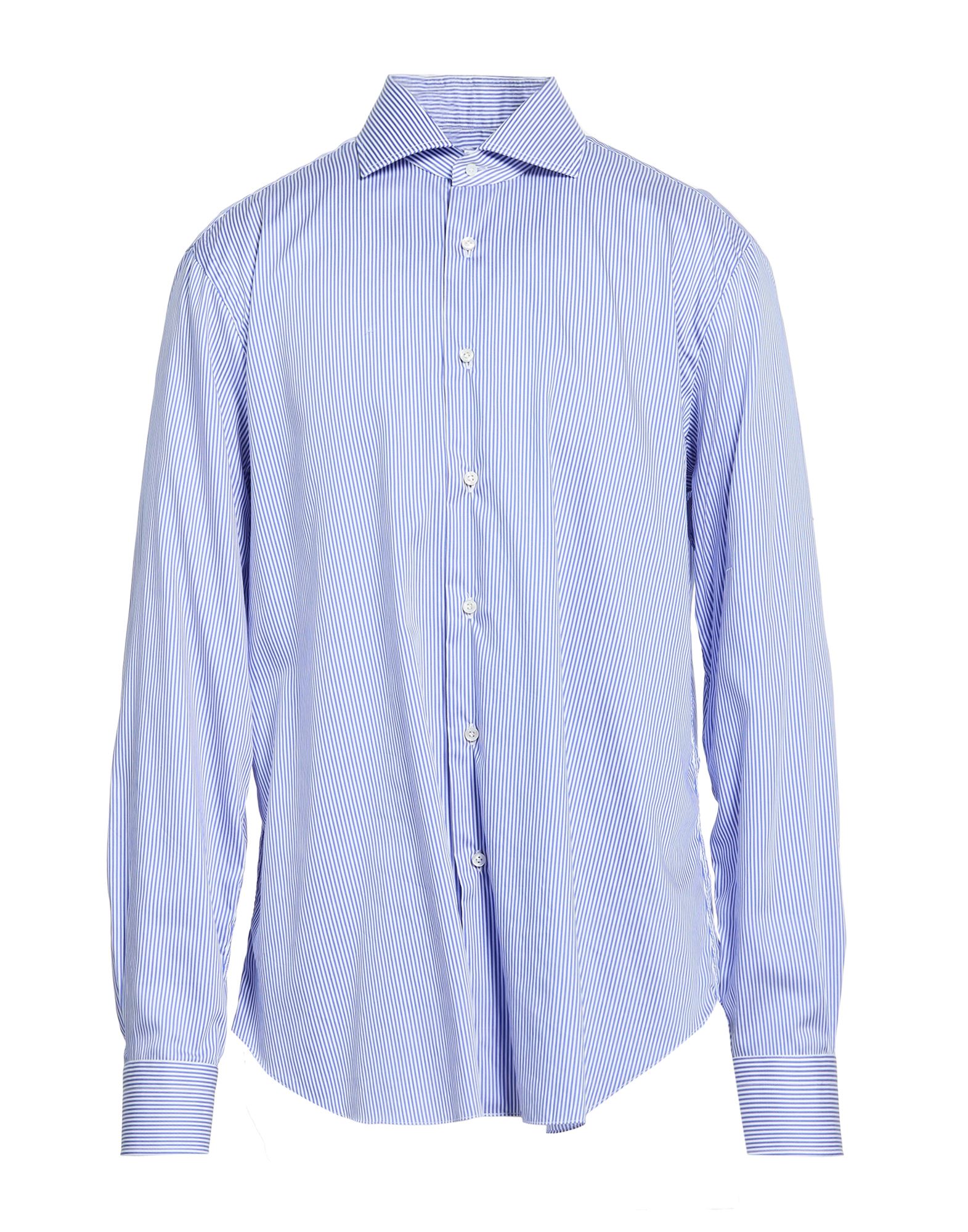 BARBA Napoli Hemd Herren Blau von BARBA Napoli