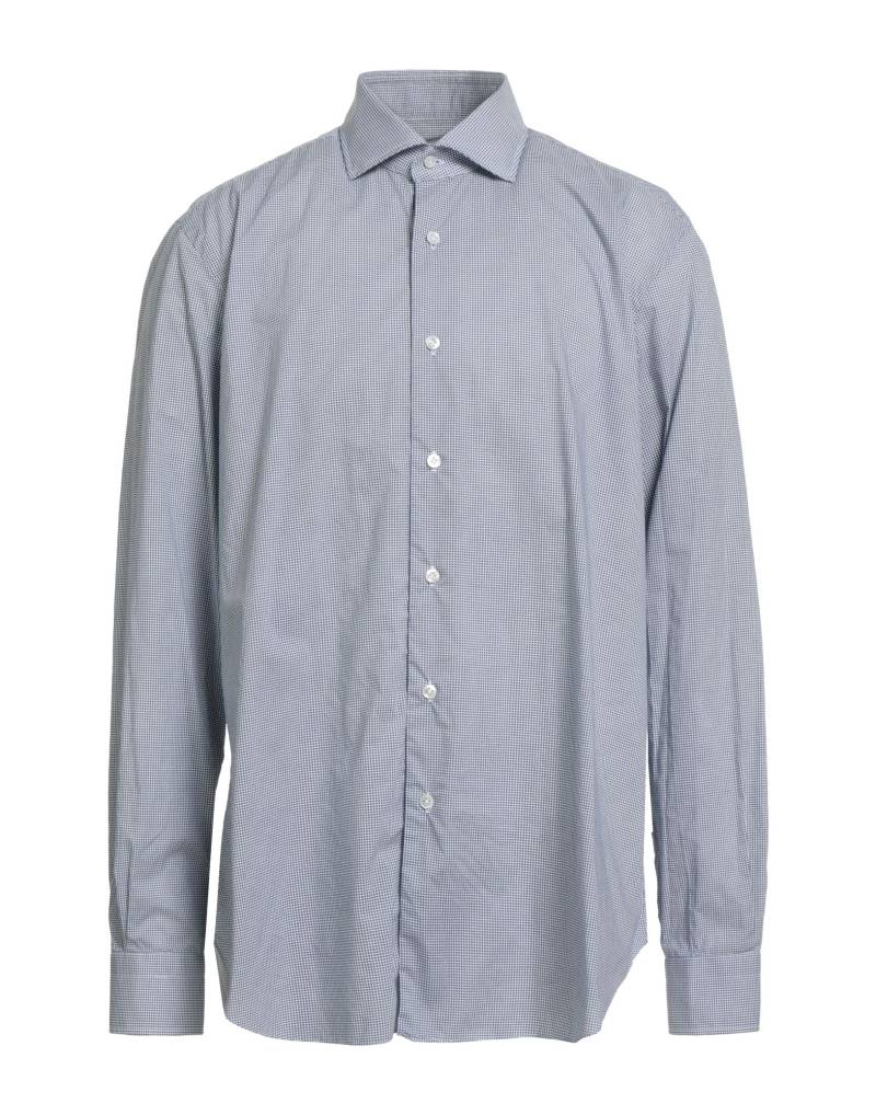 BARBA Napoli Hemd Herren Blau von BARBA Napoli