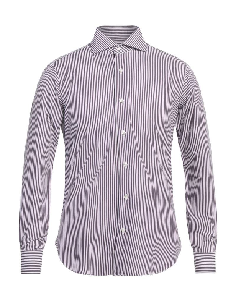 BARBA Napoli Hemd Herren Dunkelviolett von BARBA Napoli