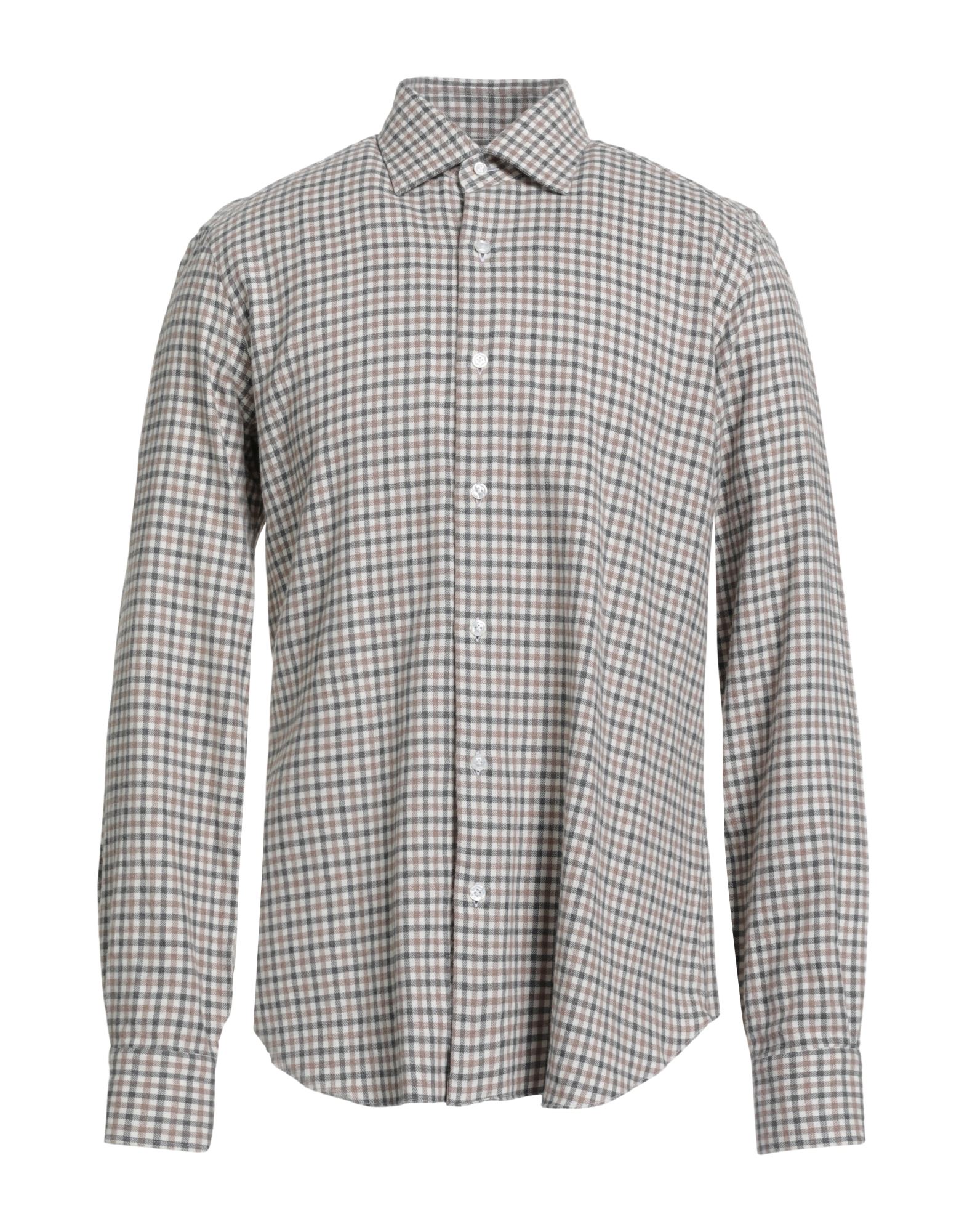 BARBA Napoli Hemd Herren Elfenbein von BARBA Napoli