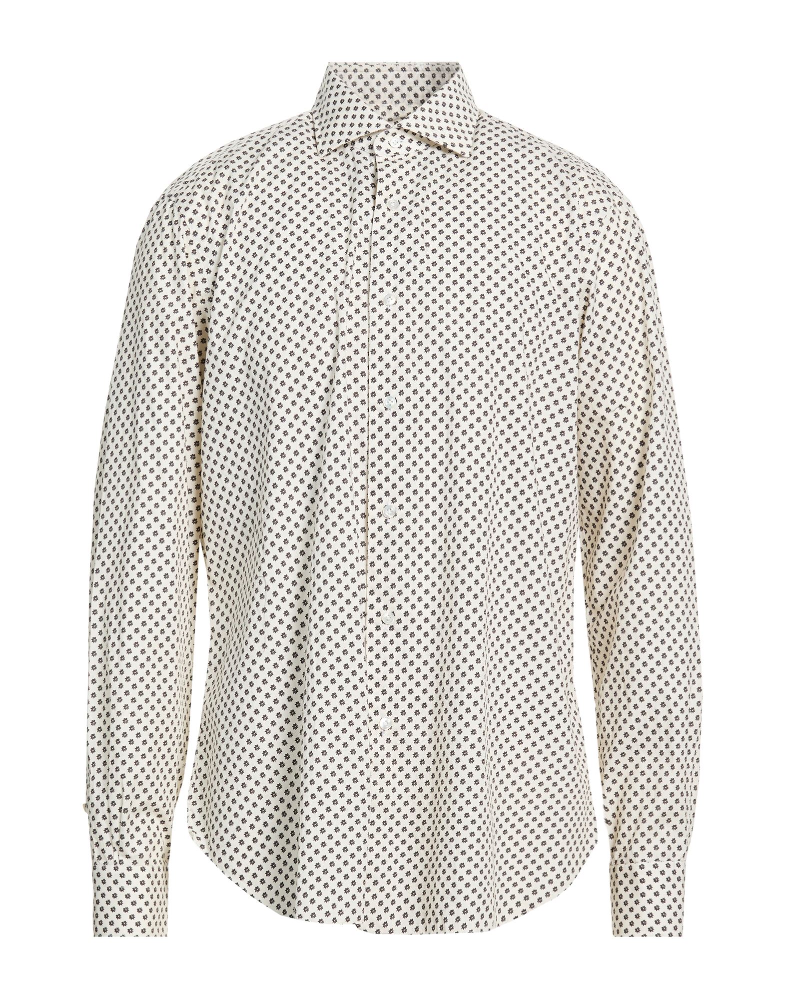 BARBA Napoli Hemd Herren Elfenbein von BARBA Napoli