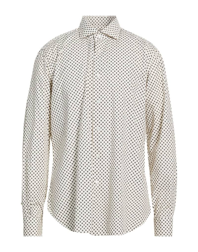 BARBA Napoli Hemd Herren Elfenbein von BARBA Napoli