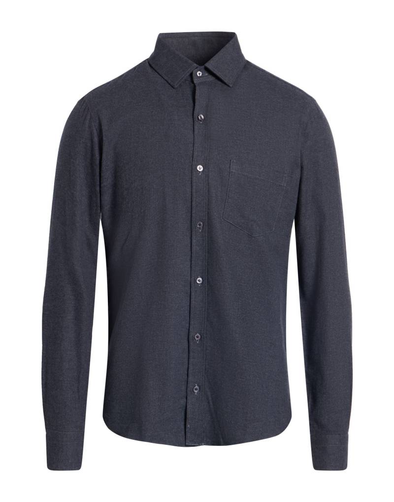 BARBA Napoli Hemd Herren Grau von BARBA Napoli