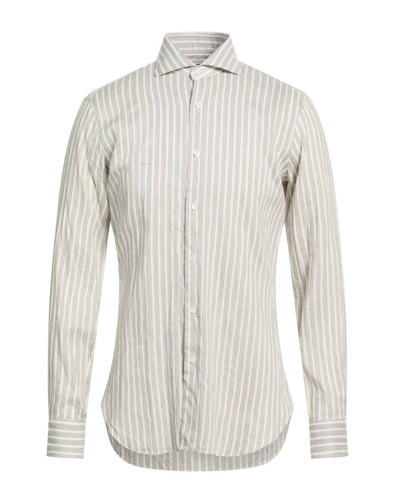 BARBA Napoli Hemd Herren Grau von BARBA Napoli