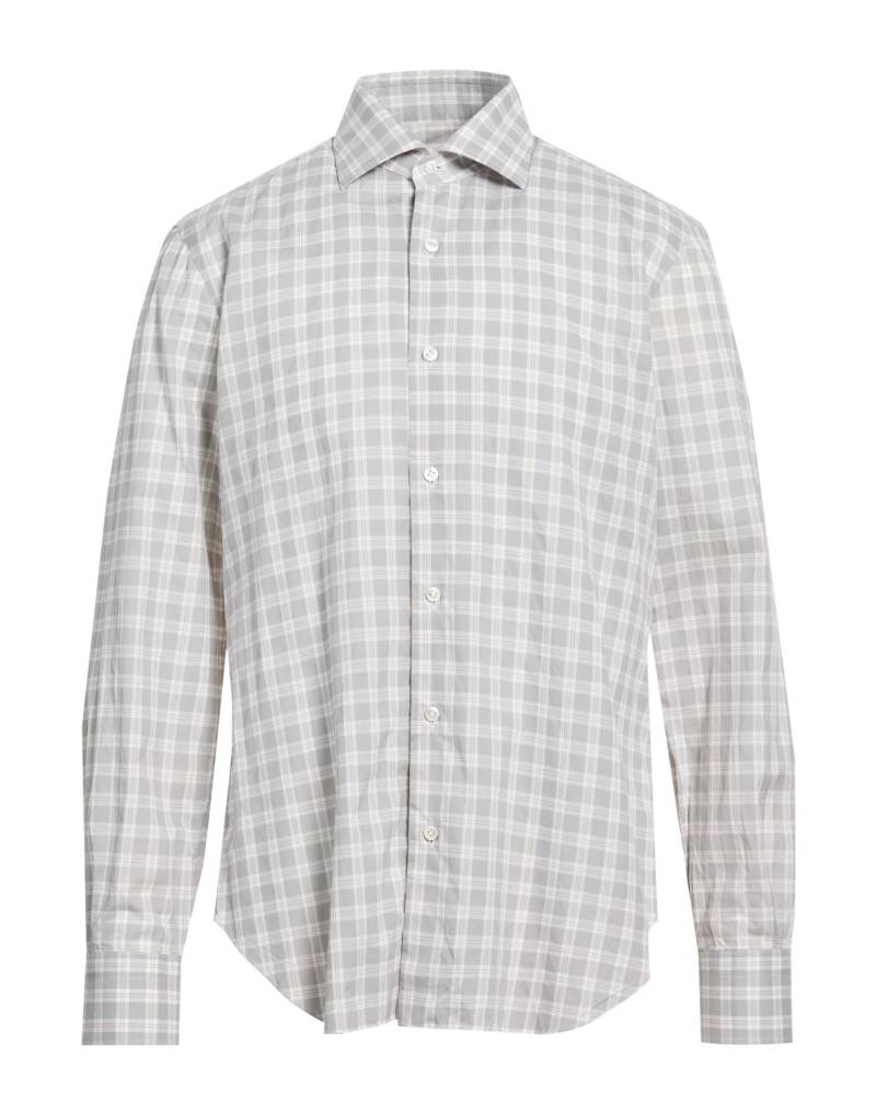 BARBA Napoli Hemd Herren Grau von BARBA Napoli