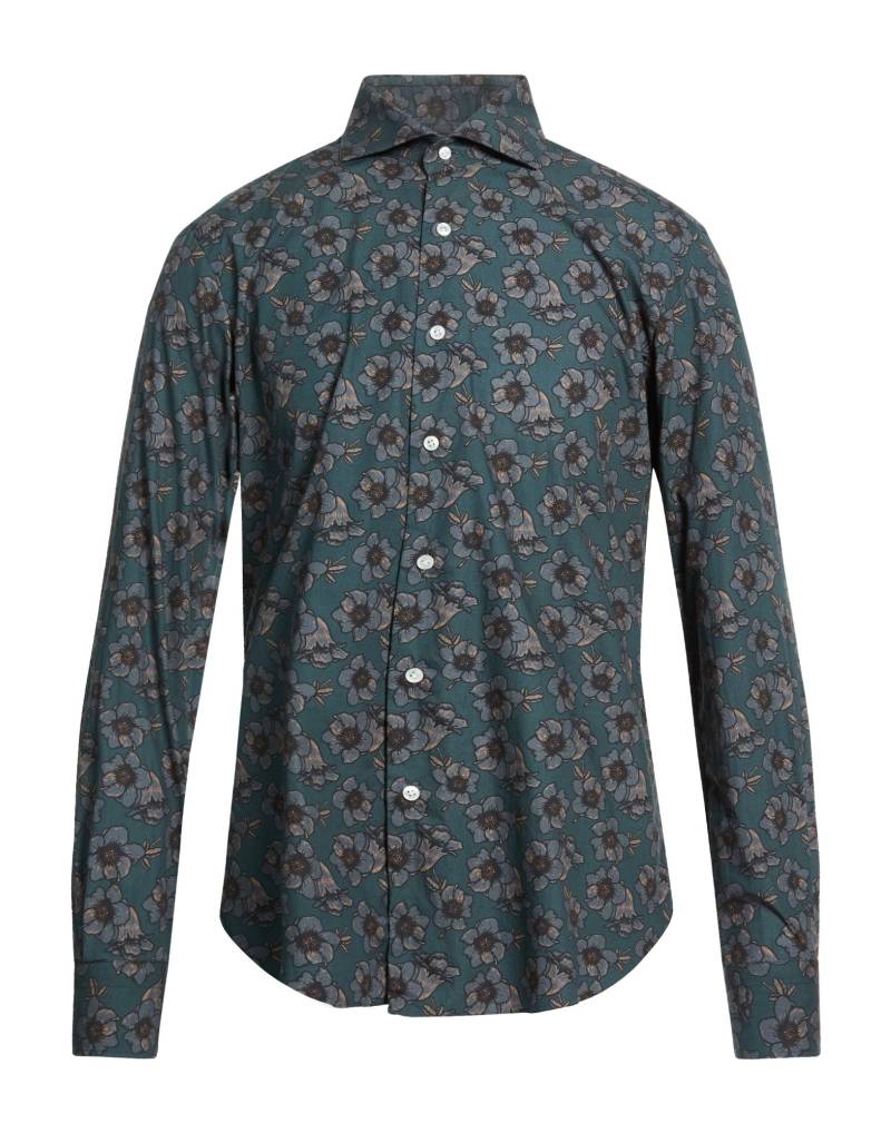 BARBA Napoli Hemd Herren Grün von BARBA Napoli