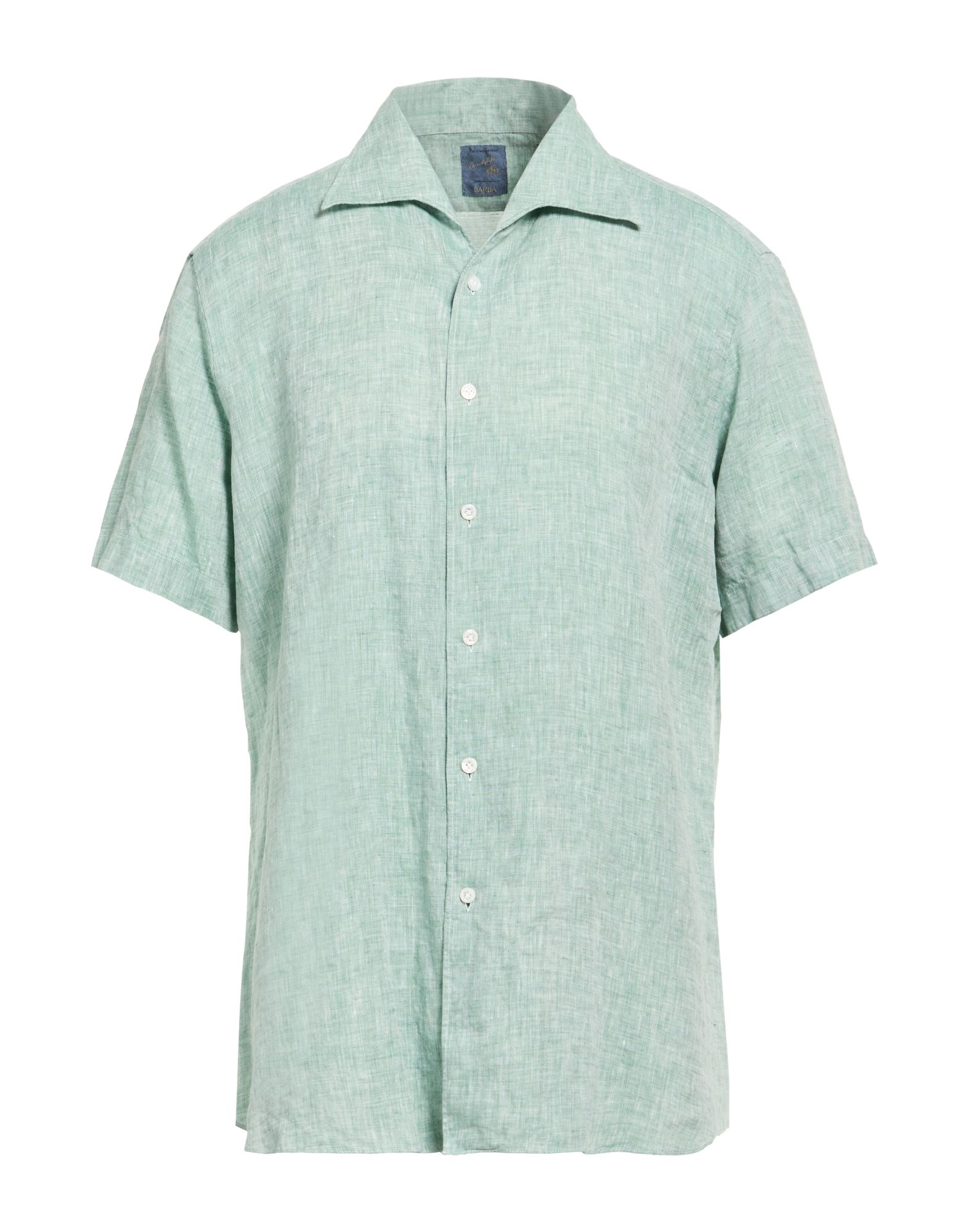 BARBA Napoli Hemd Herren Grün von BARBA Napoli