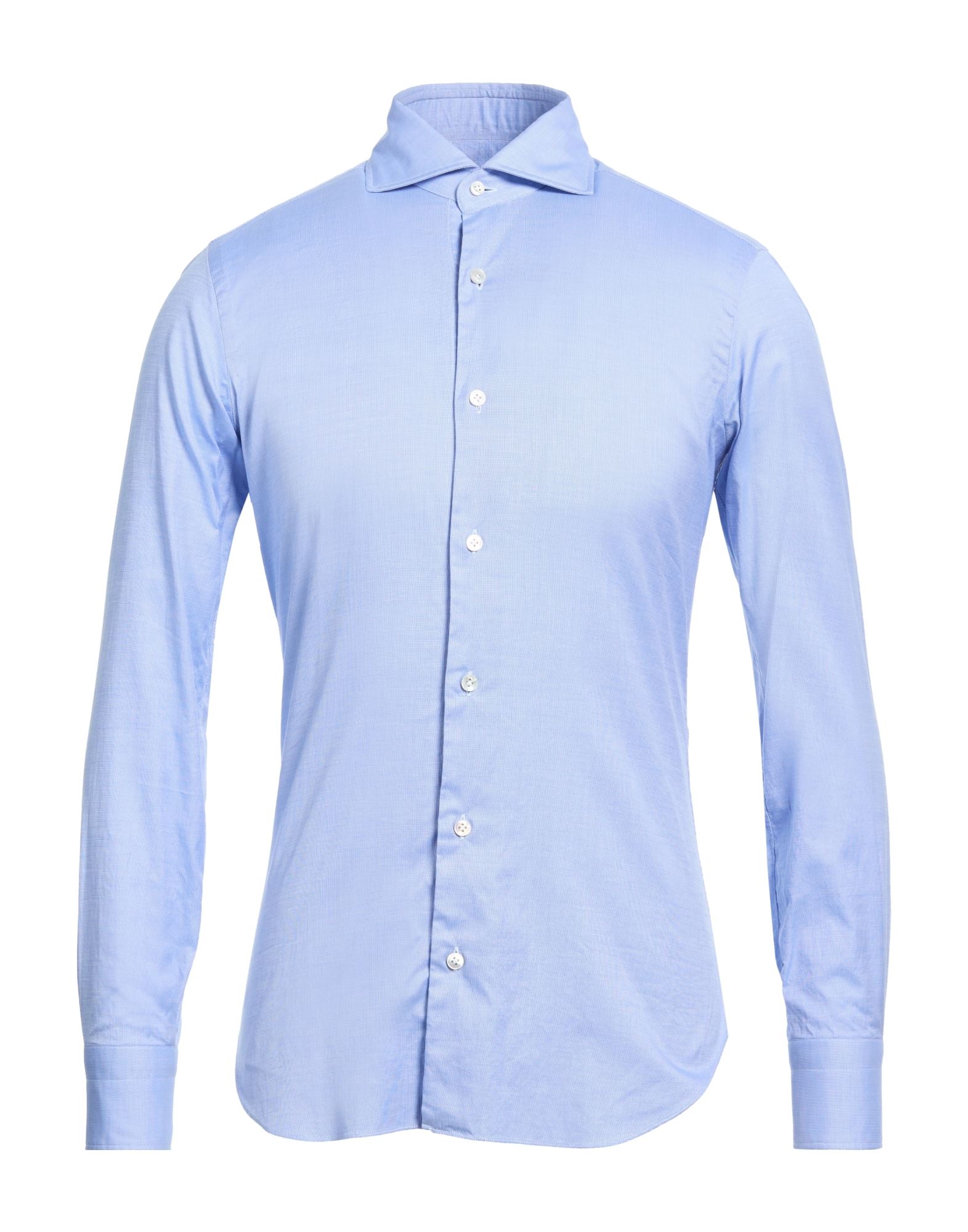 BARBA Napoli Hemd Herren Hellblau von BARBA Napoli