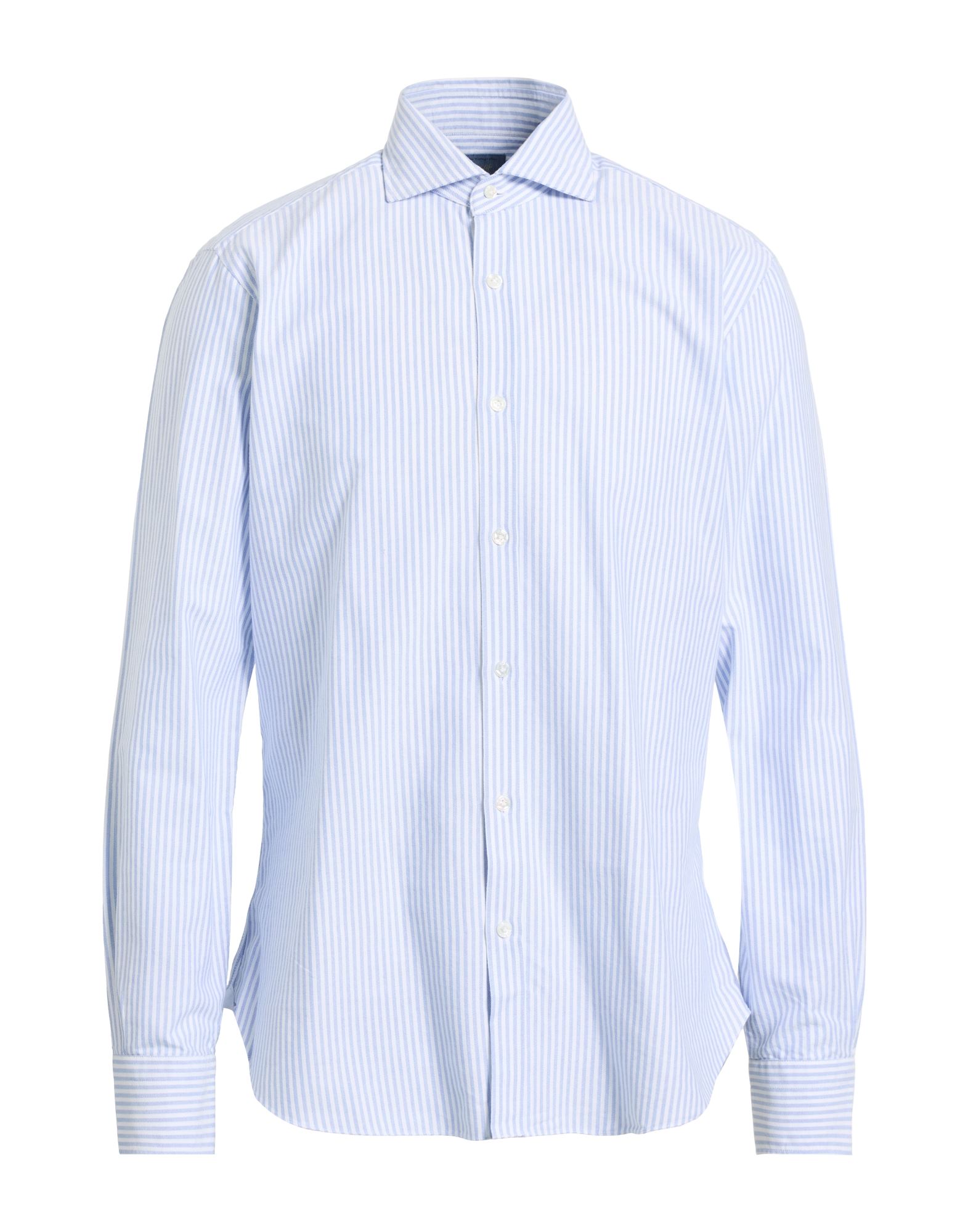 BARBA Napoli Hemd Herren Hellblau von BARBA Napoli
