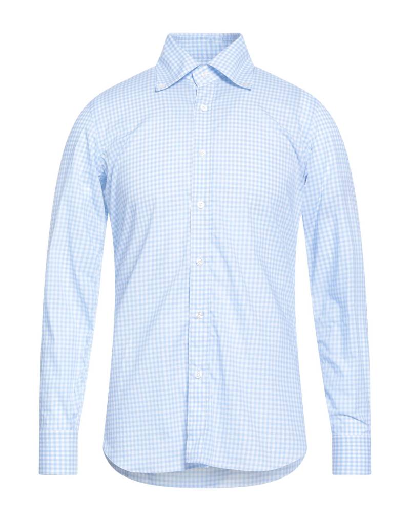 BARBA Napoli Hemd Herren Hellblau von BARBA Napoli