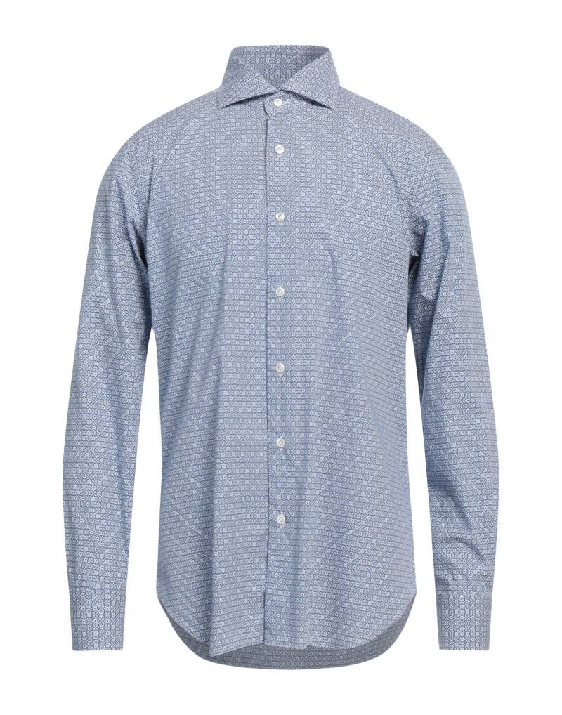 BARBA Napoli Hemd Herren Hellblau von BARBA Napoli