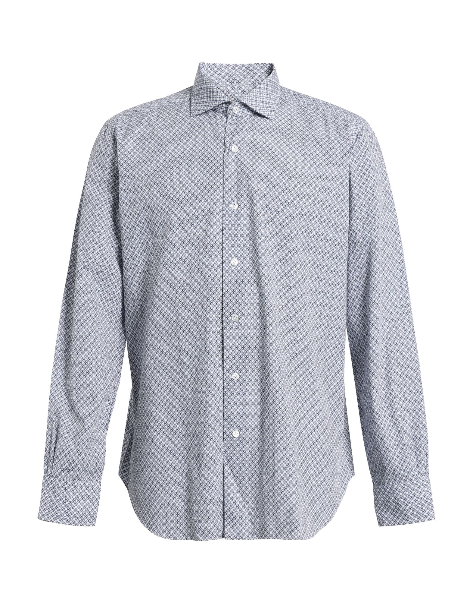 BARBA Napoli Hemd Herren Hellblau von BARBA Napoli
