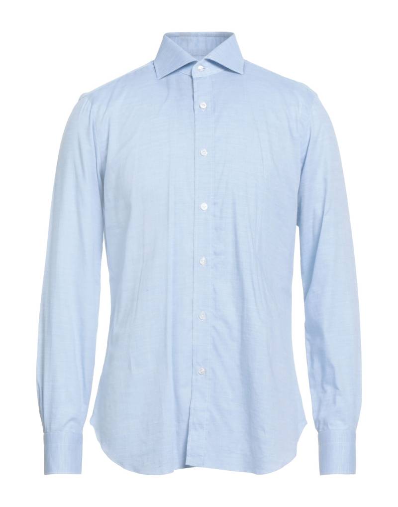 BARBA Napoli Hemd Herren Hellblau von BARBA Napoli