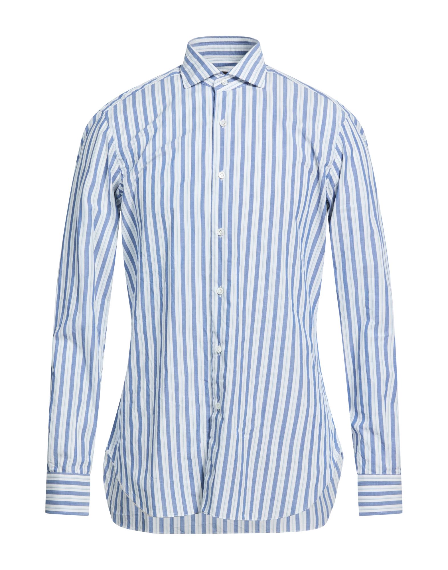 BARBA Napoli Hemd Herren Hellblau von BARBA Napoli