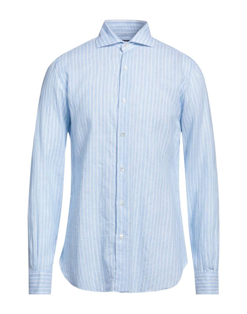 BARBA Napoli Hemd Herren Hellblau von BARBA Napoli