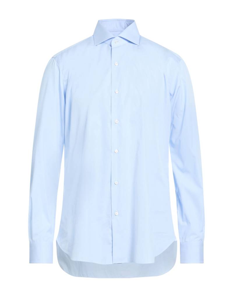 BARBA Napoli Hemd Herren Hellblau von BARBA Napoli