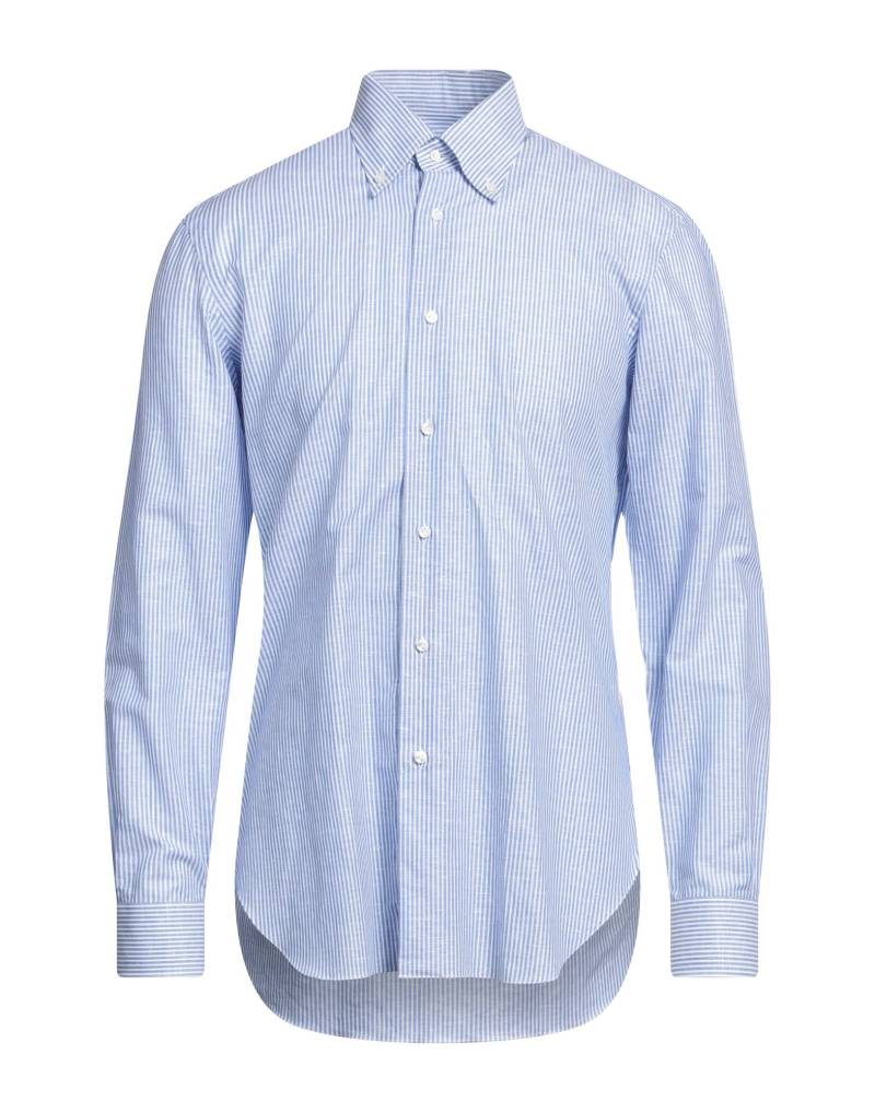 BARBA Napoli Hemd Herren Hellblau von BARBA Napoli