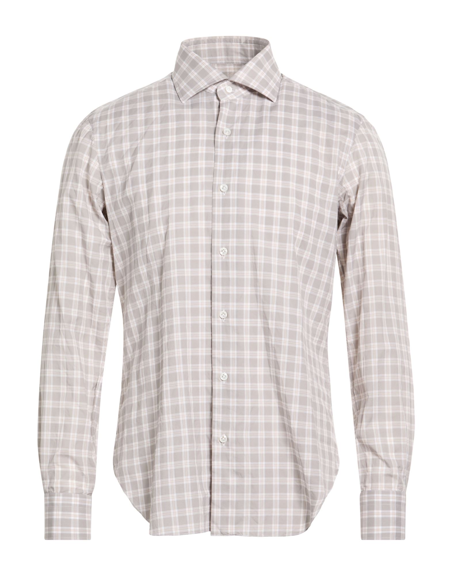 BARBA Napoli Hemd Herren Hellgrau von BARBA Napoli