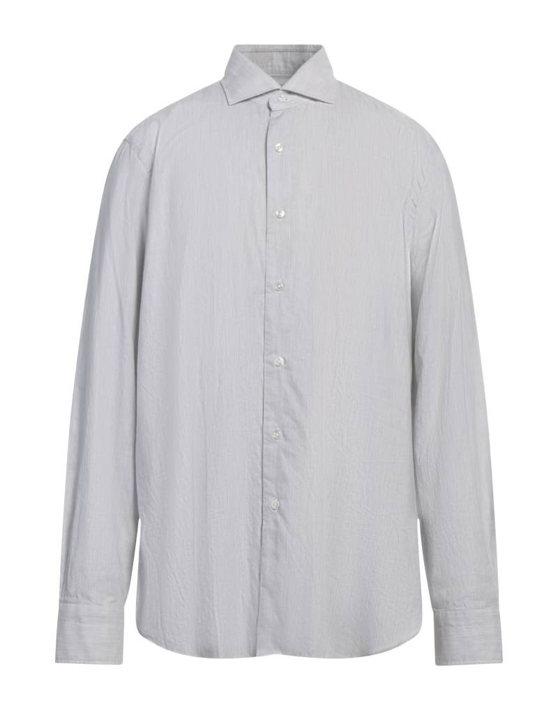 BARBA Napoli Hemd Herren Hellgrau von BARBA Napoli