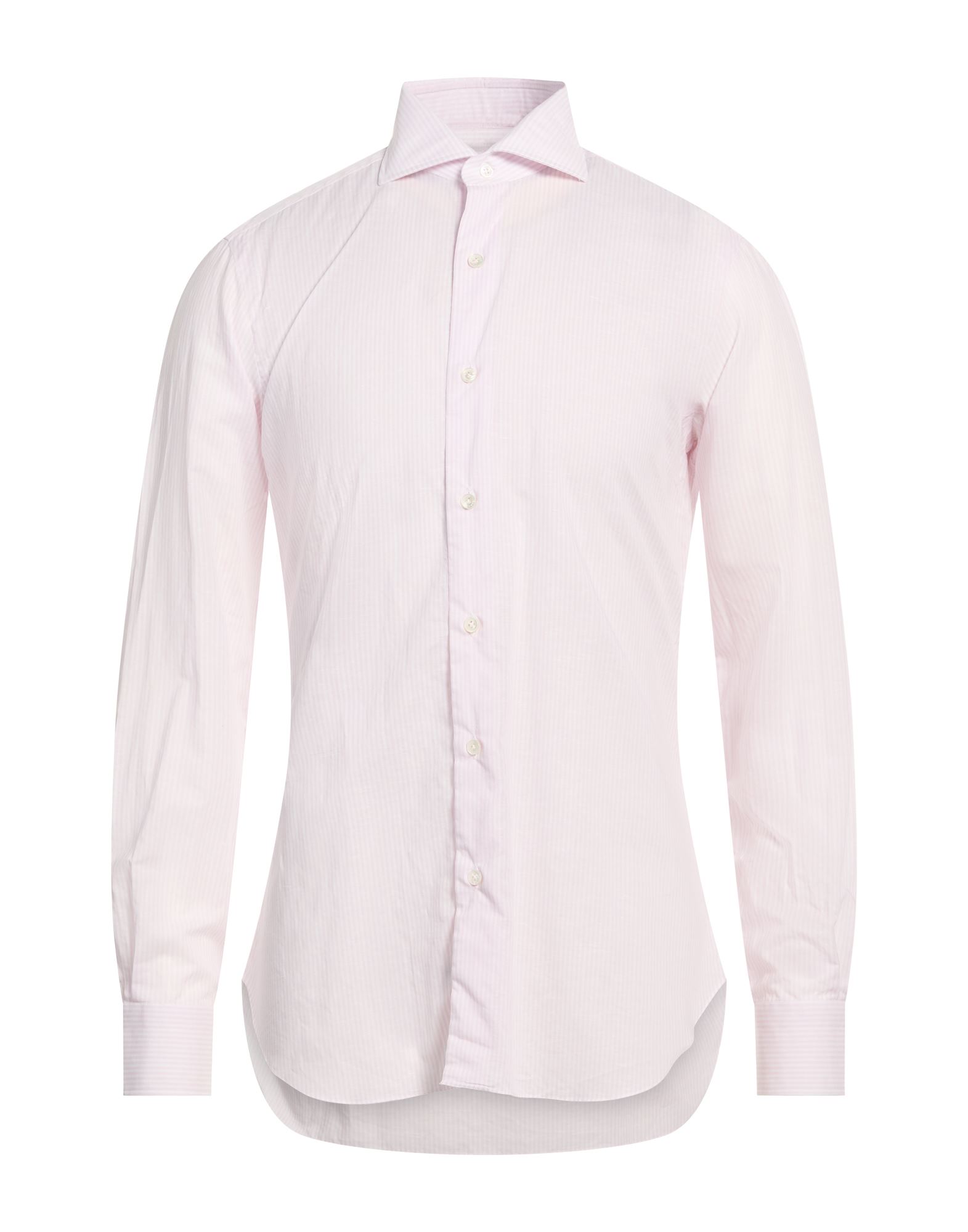 BARBA Napoli Hemd Herren Hellrosa von BARBA Napoli