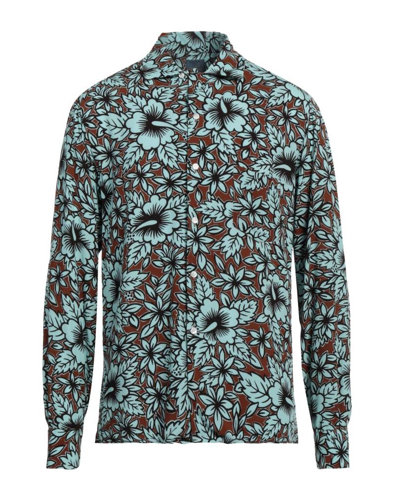 BARBA Napoli Hemd Herren Himmelblau von BARBA Napoli