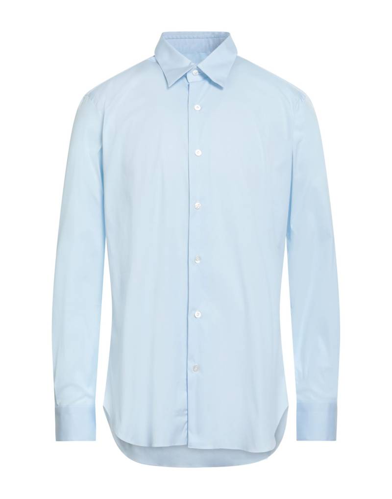 BARBA Napoli Hemd Herren Himmelblau von BARBA Napoli