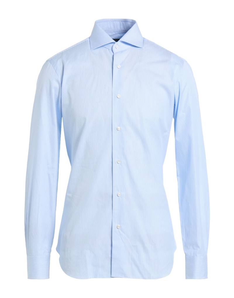 BARBA Napoli Hemd Herren Himmelblau von BARBA Napoli