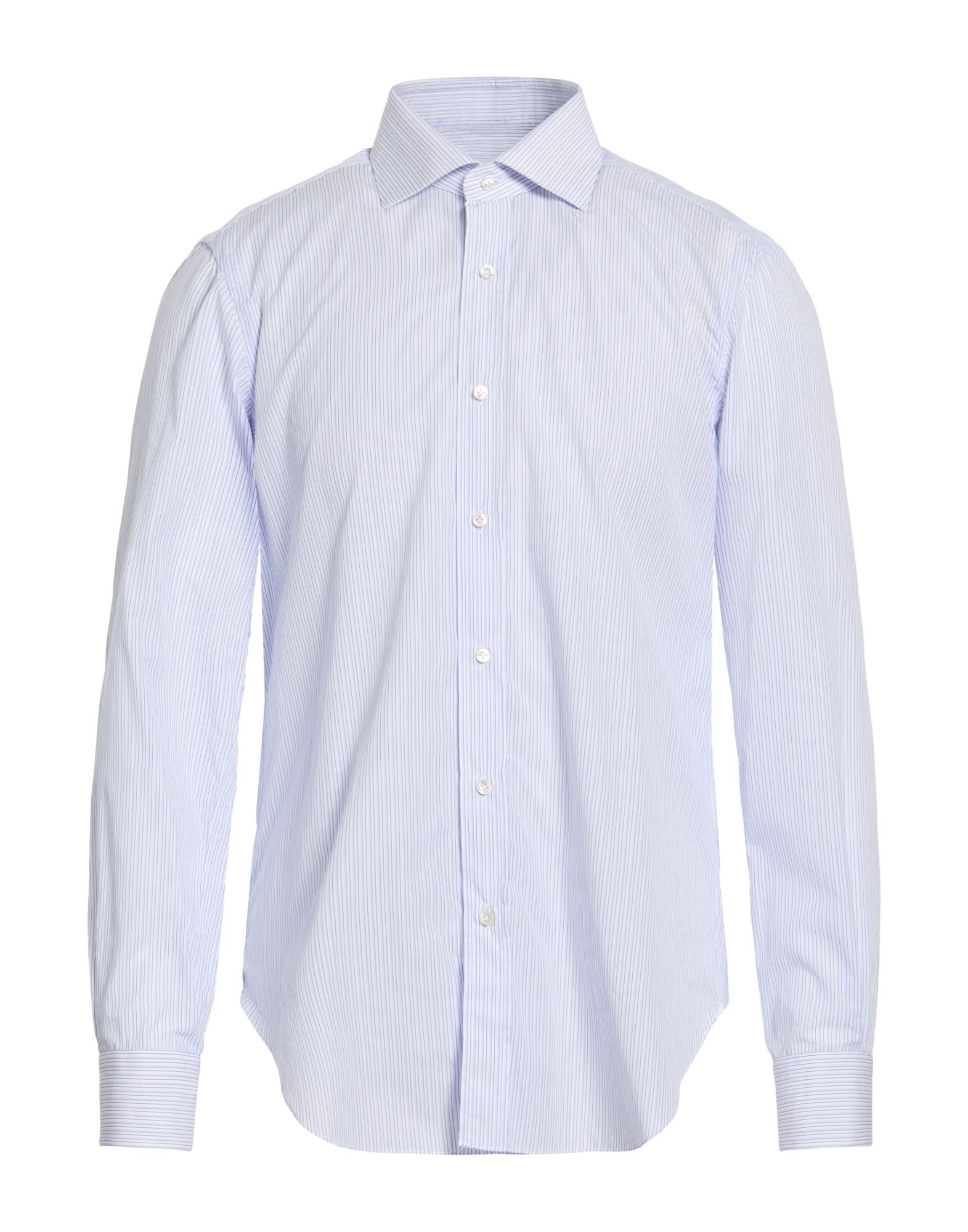 BARBA Napoli Hemd Herren Himmelblau von BARBA Napoli