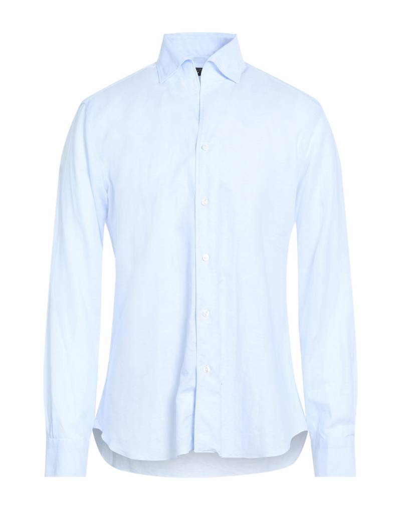 BARBA Napoli Hemd Herren Himmelblau von BARBA Napoli
