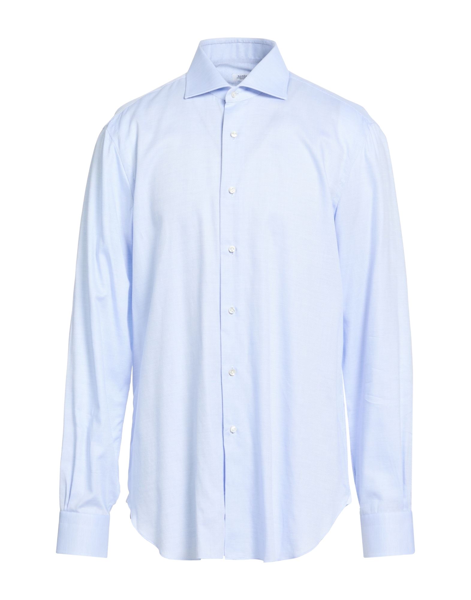 BARBA Napoli Hemd Herren Himmelblau von BARBA Napoli