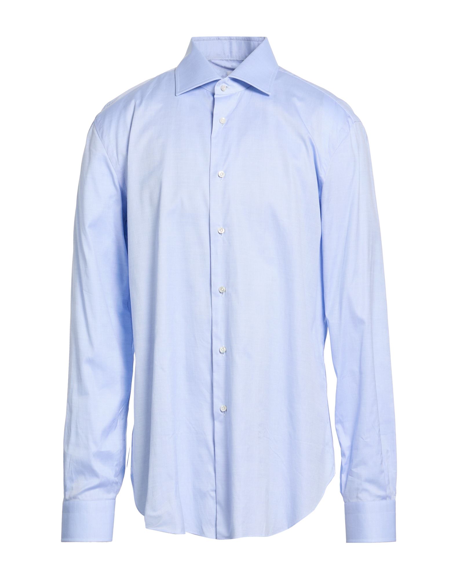 BARBA Napoli Hemd Herren Himmelblau von BARBA Napoli