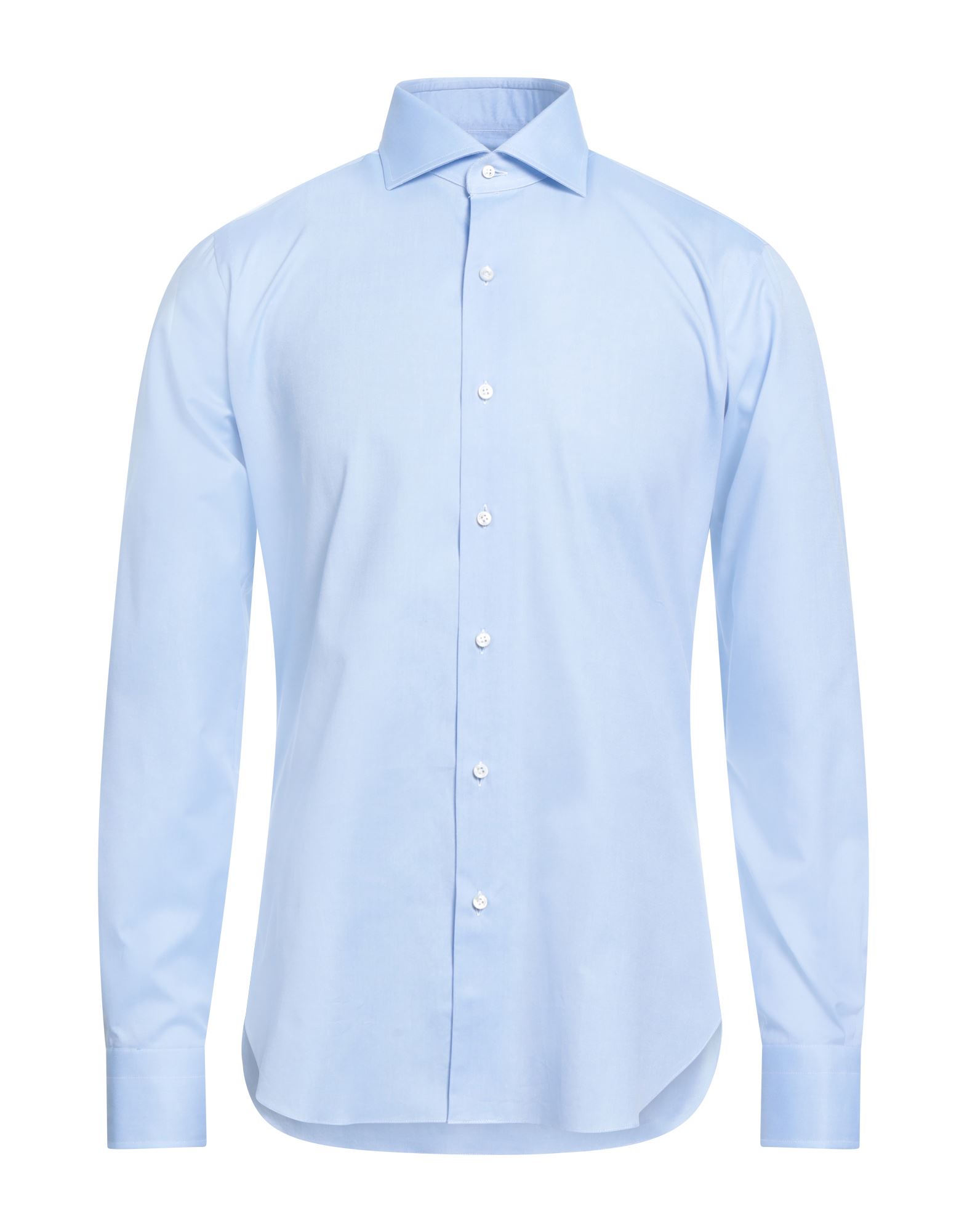 BARBA Napoli Hemd Herren Himmelblau von BARBA Napoli