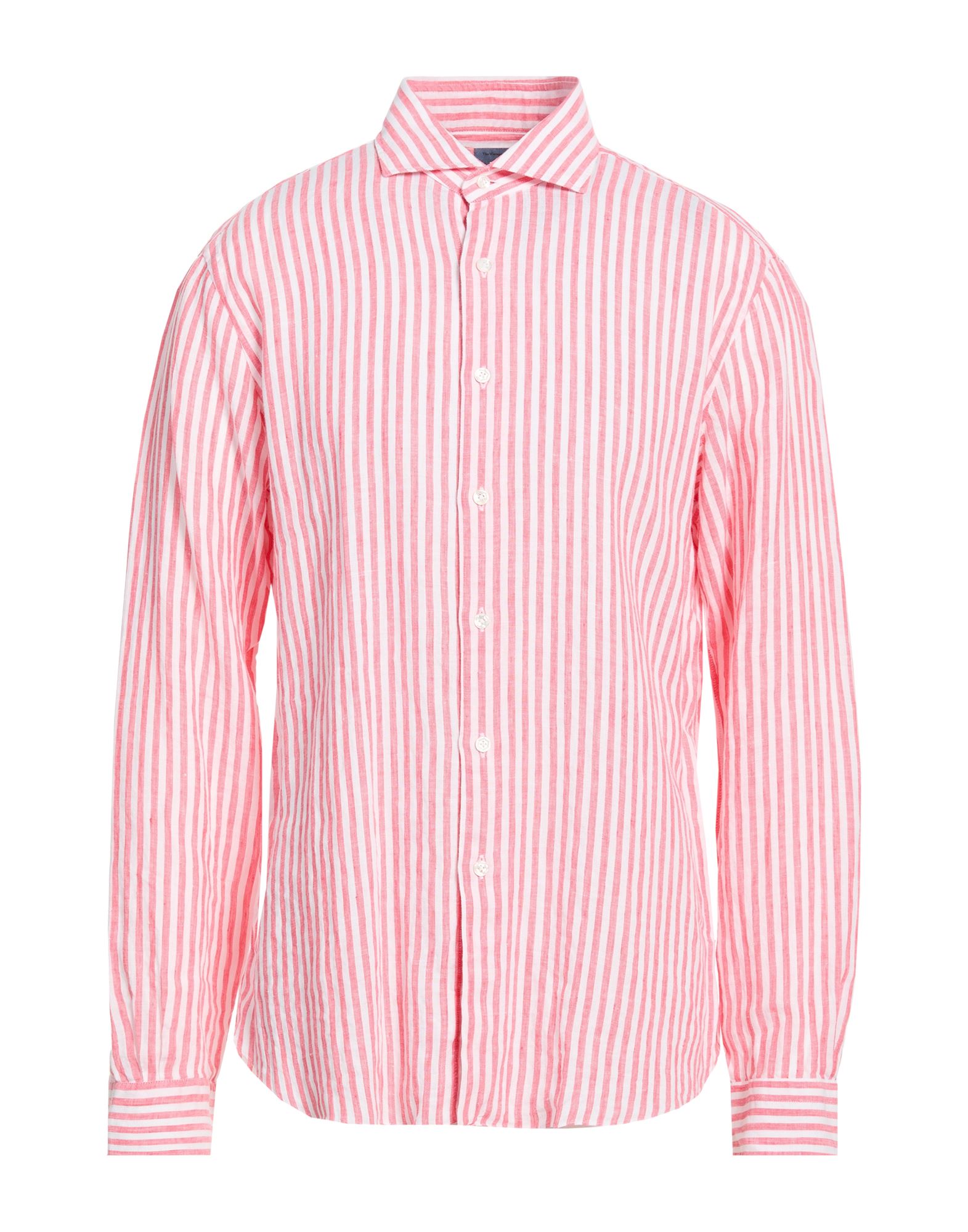 BARBA Napoli Hemd Herren Koralle von BARBA Napoli