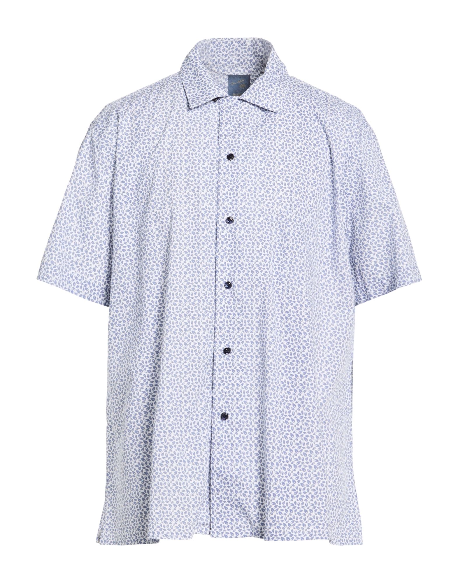 BARBA Napoli Hemd Herren Marineblau von BARBA Napoli