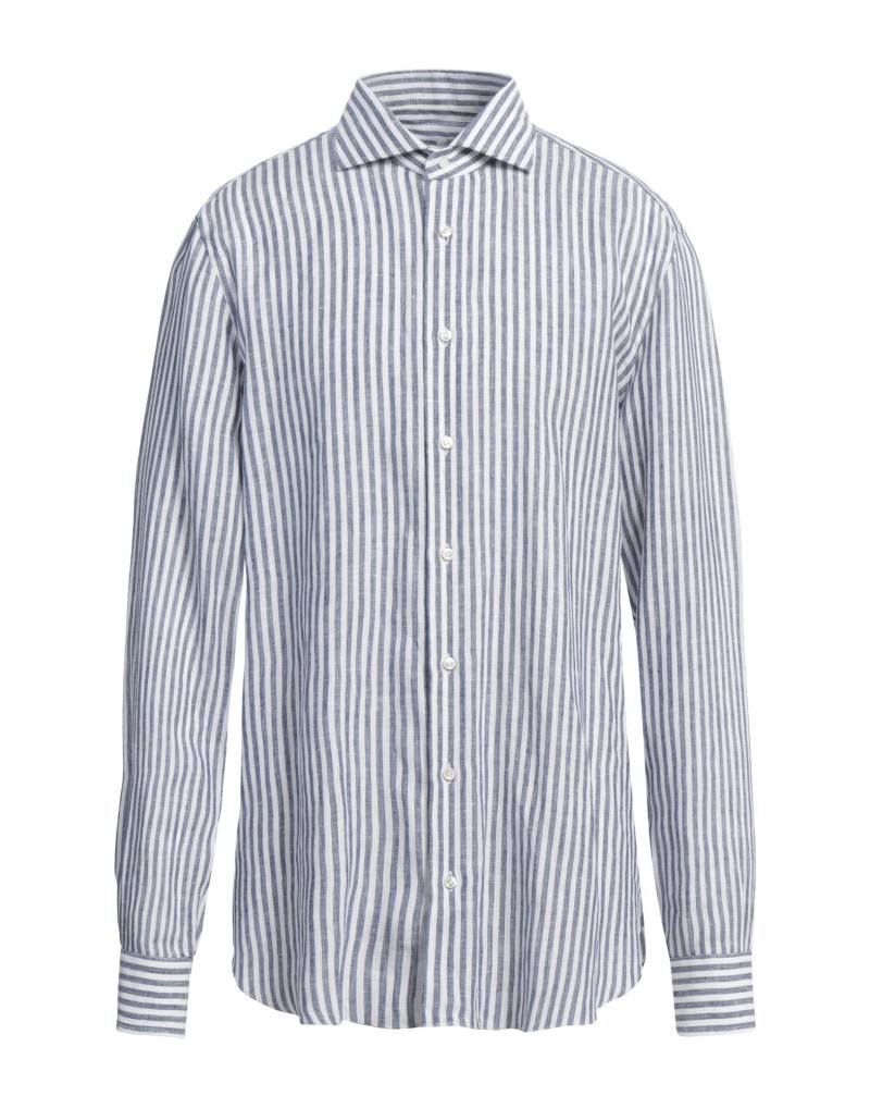 BARBA Napoli Hemd Herren Marineblau von BARBA Napoli