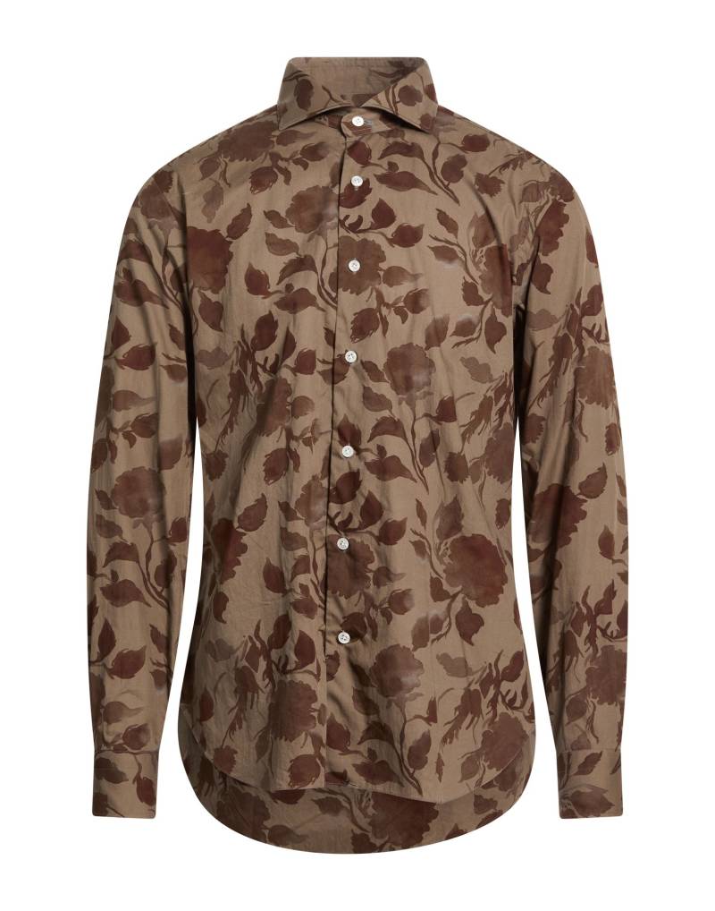 BARBA Napoli Hemd Herren Maulwurfsgrau von BARBA Napoli