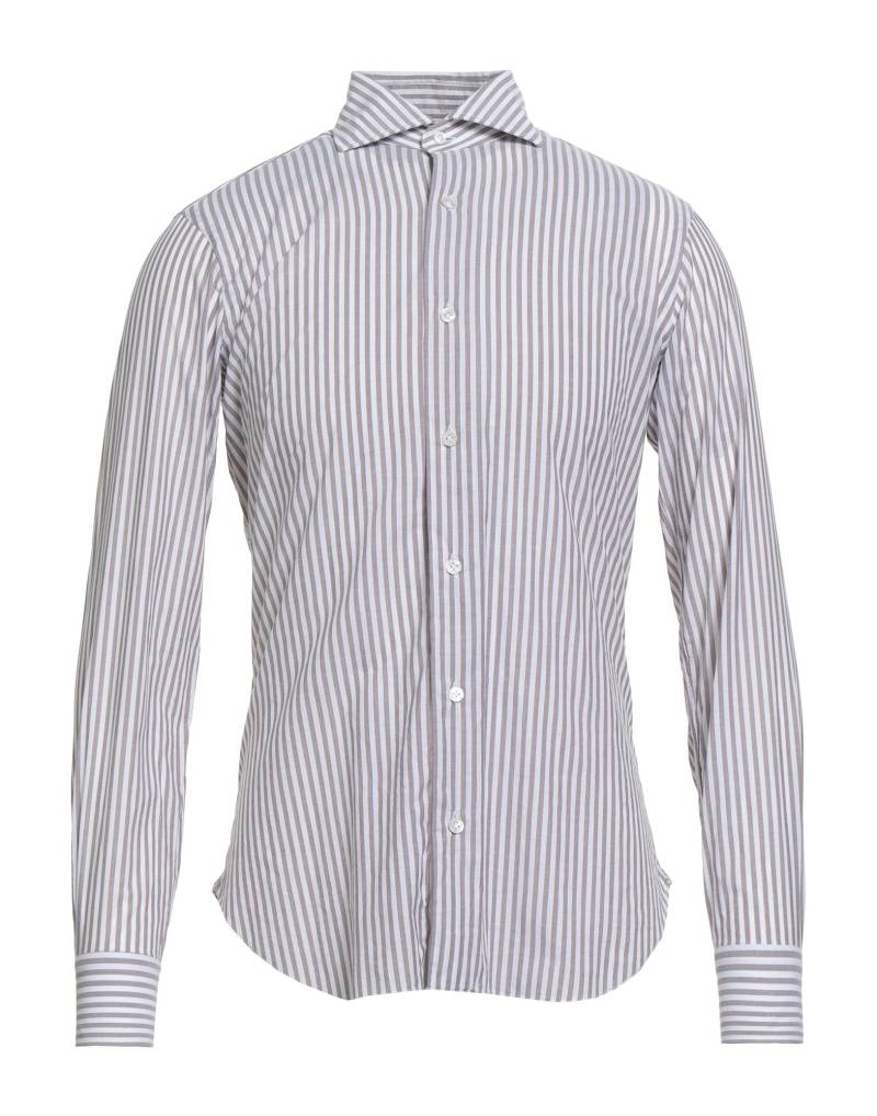 BARBA Napoli Hemd Herren Maulwurfsgrau von BARBA Napoli