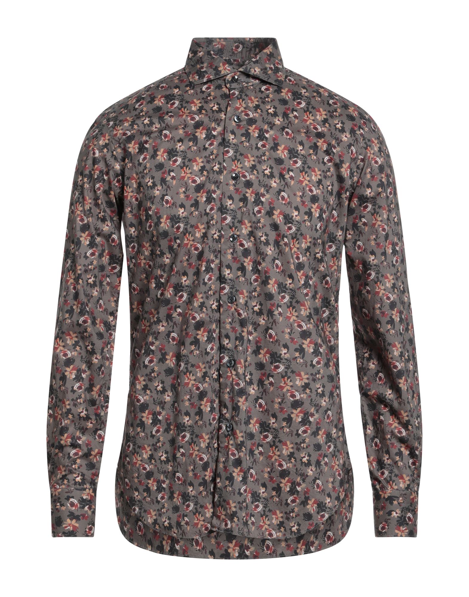 BARBA Napoli Hemd Herren Militärgrün von BARBA Napoli