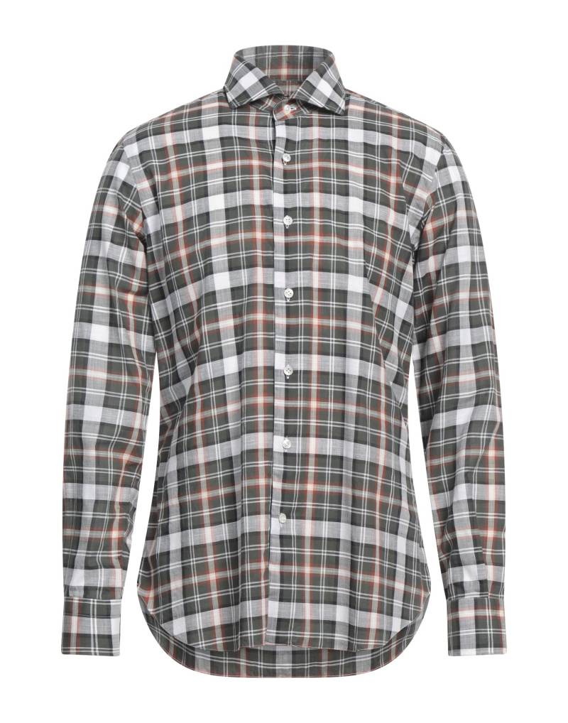 BARBA Napoli Hemd Herren Militärgrün von BARBA Napoli