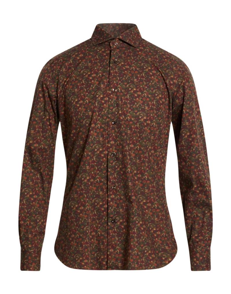 BARBA Napoli Hemd Herren Militärgrün von BARBA Napoli