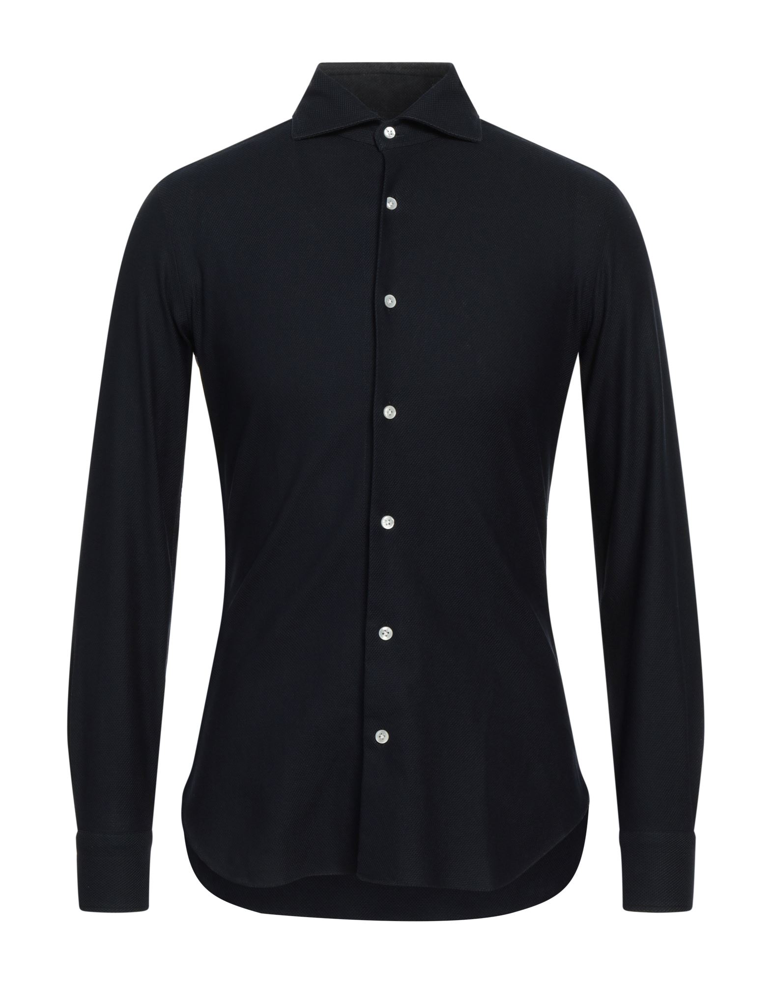 BARBA Napoli Hemd Herren Nachtblau von BARBA Napoli