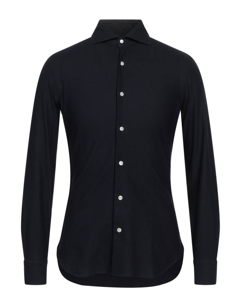 BARBA Napoli Hemd Herren Nachtblau von BARBA Napoli