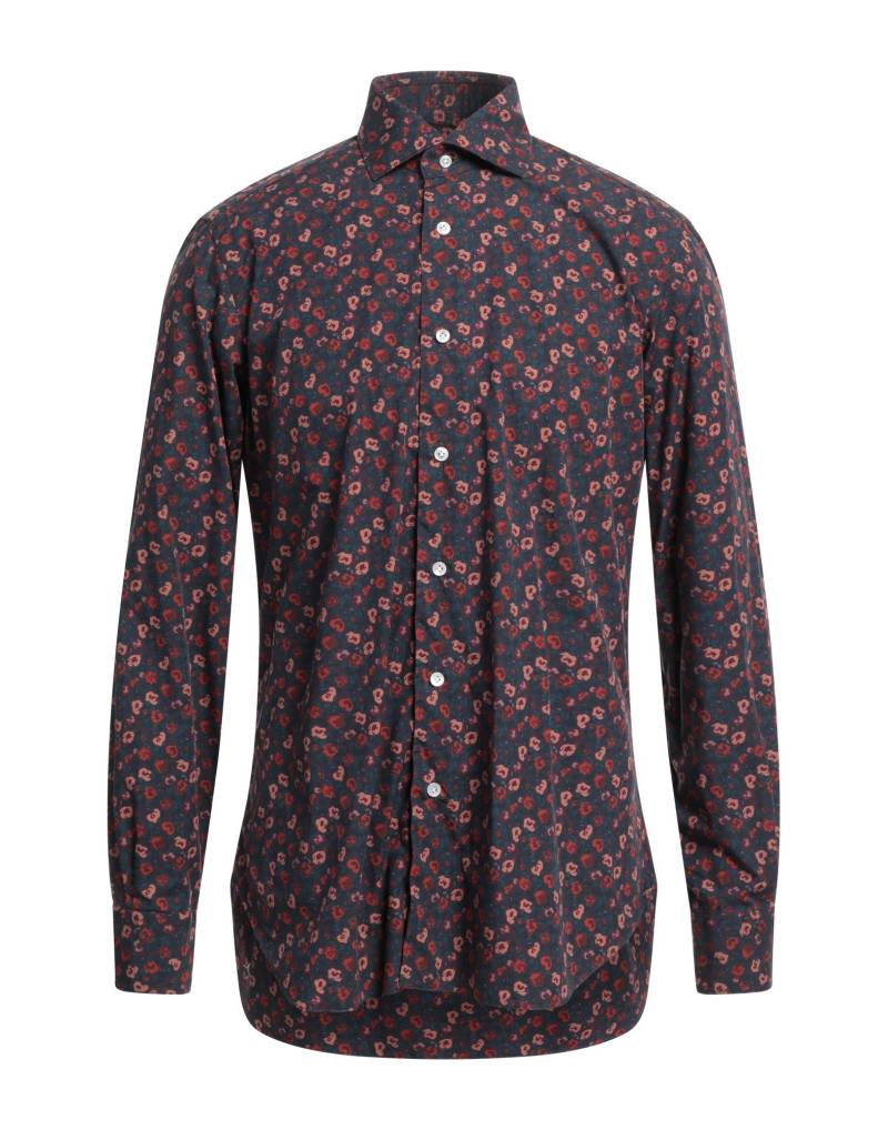 BARBA Napoli Hemd Herren Nachtblau von BARBA Napoli