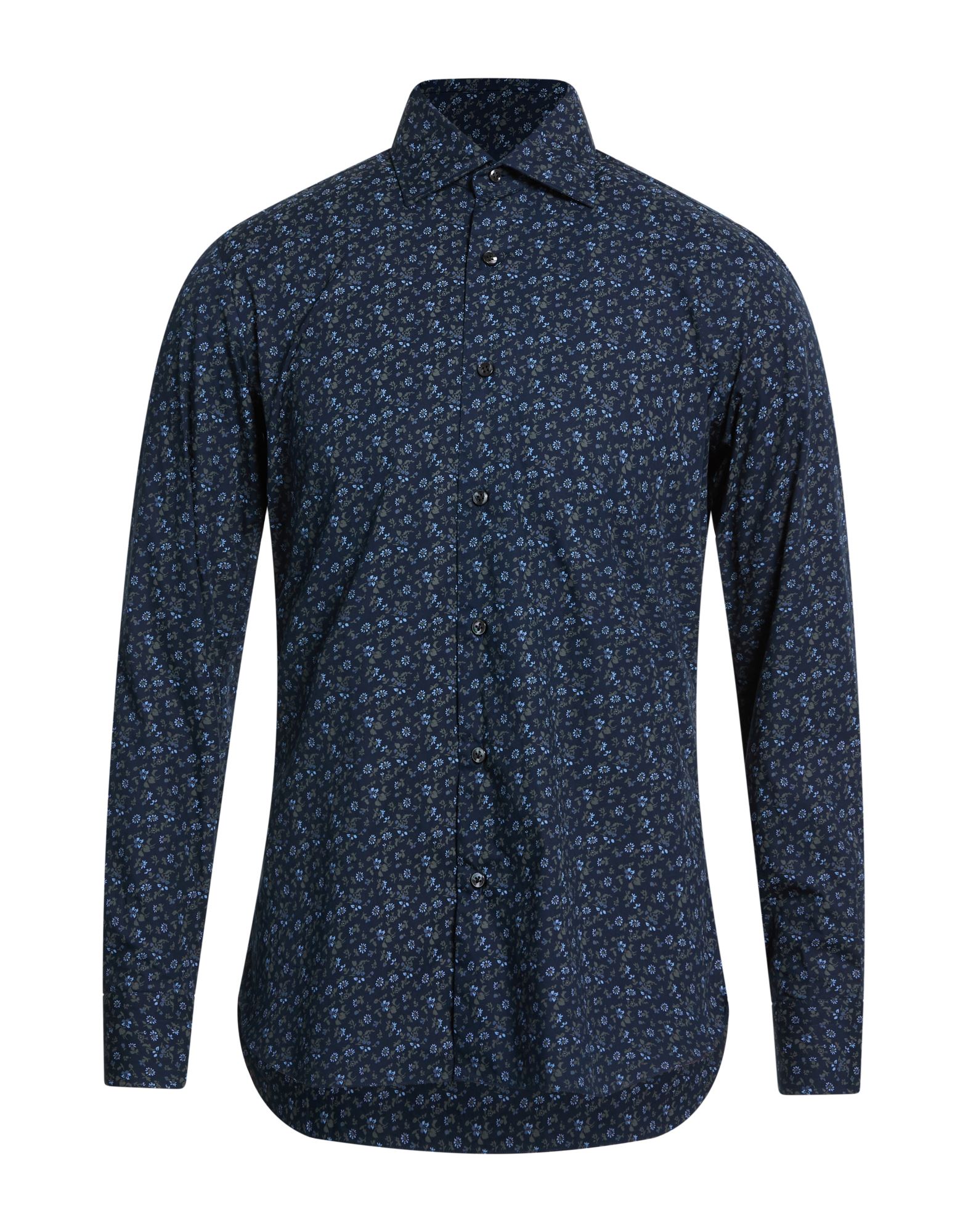 BARBA Napoli Hemd Herren Nachtblau von BARBA Napoli
