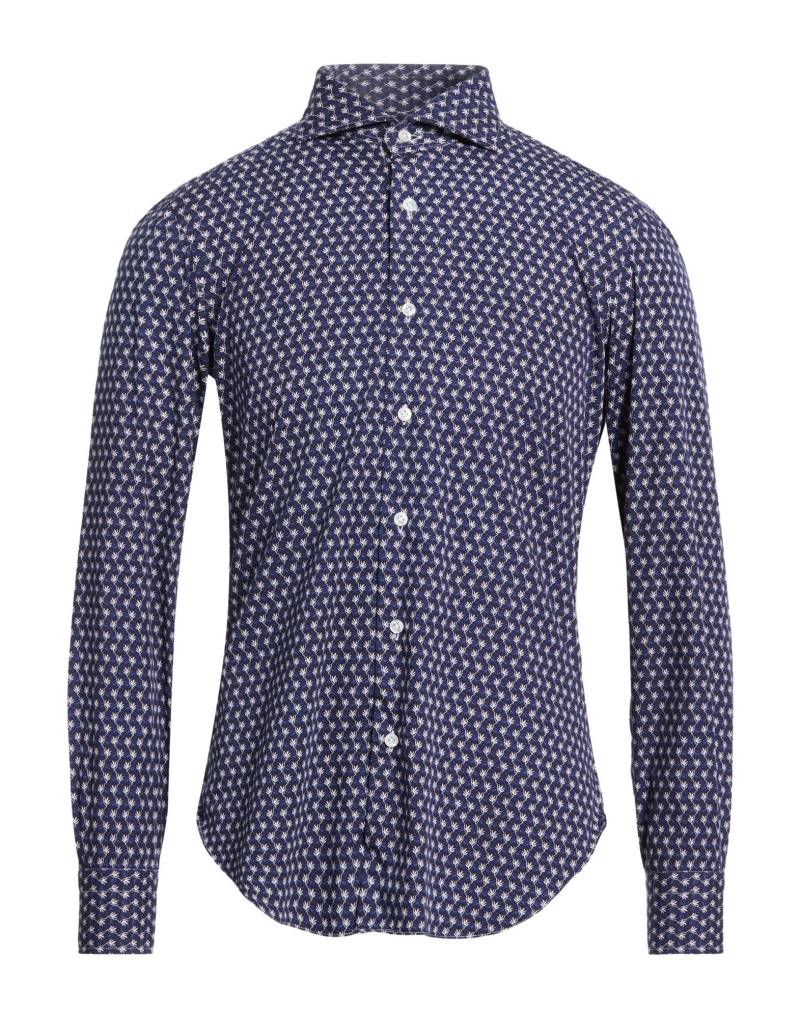 BARBA Napoli Hemd Herren Nachtblau von BARBA Napoli