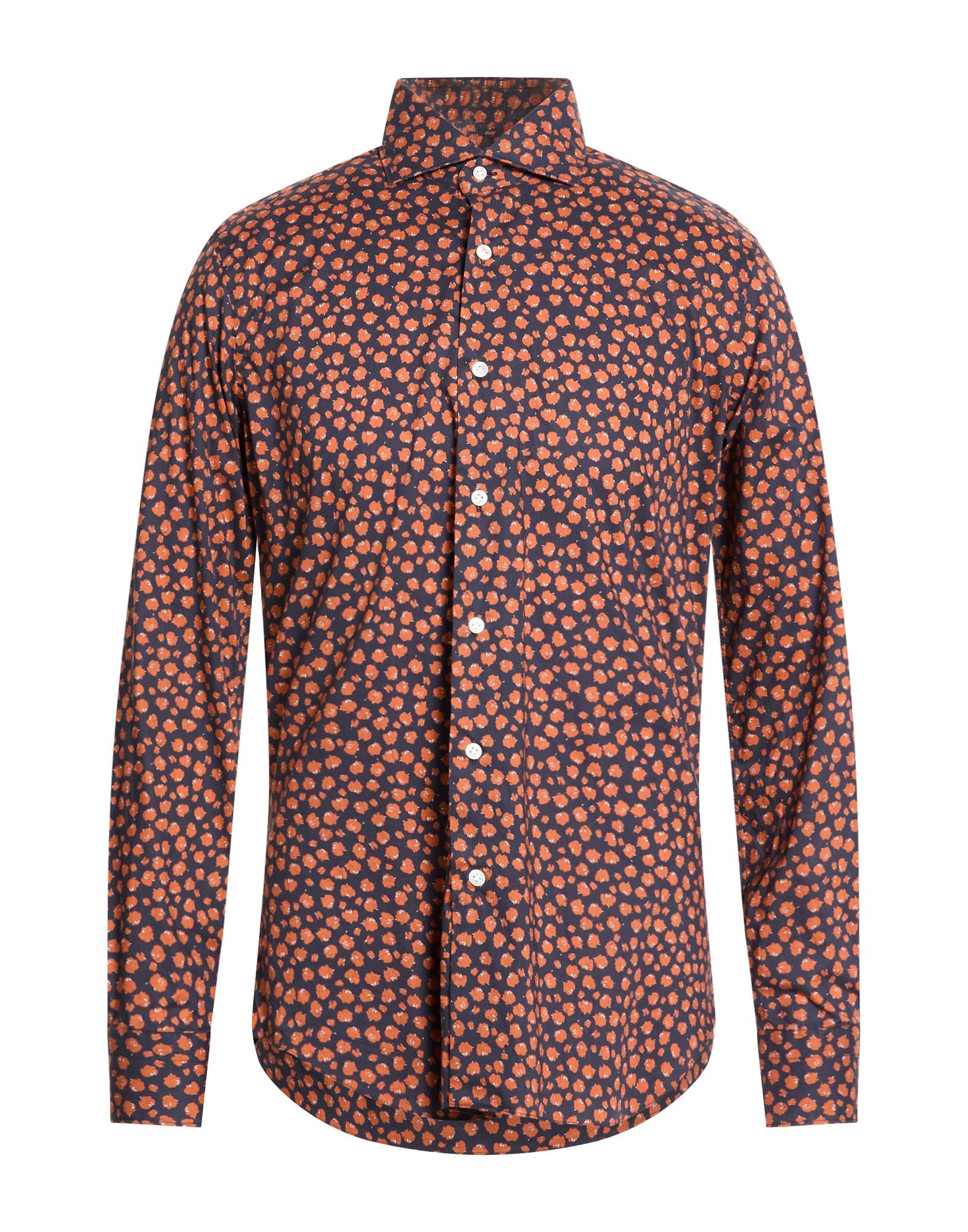 BARBA Napoli Hemd Herren Nachtblau von BARBA Napoli