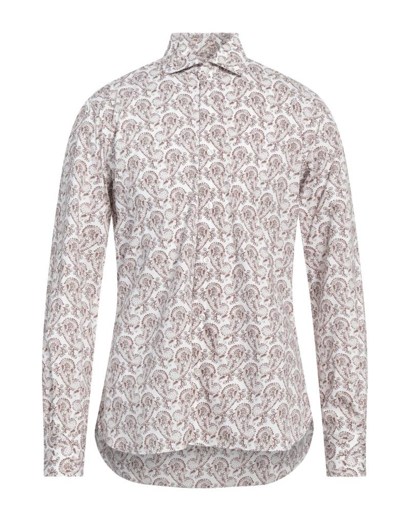 DANDYLIFE by BARBA Napoli Hemd Herren Off white von DANDYLIFE by BARBA Napoli