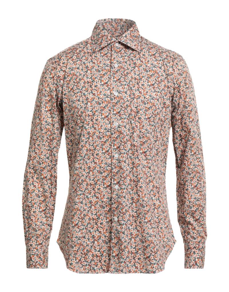 BARBA Napoli Hemd Herren Pfirsich von BARBA Napoli