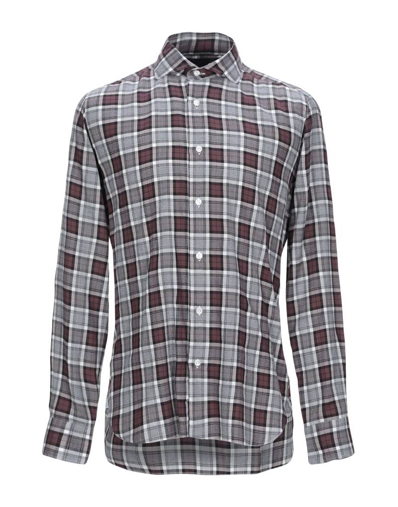 BARBA Napoli Hemd Herren Pflaume von BARBA Napoli