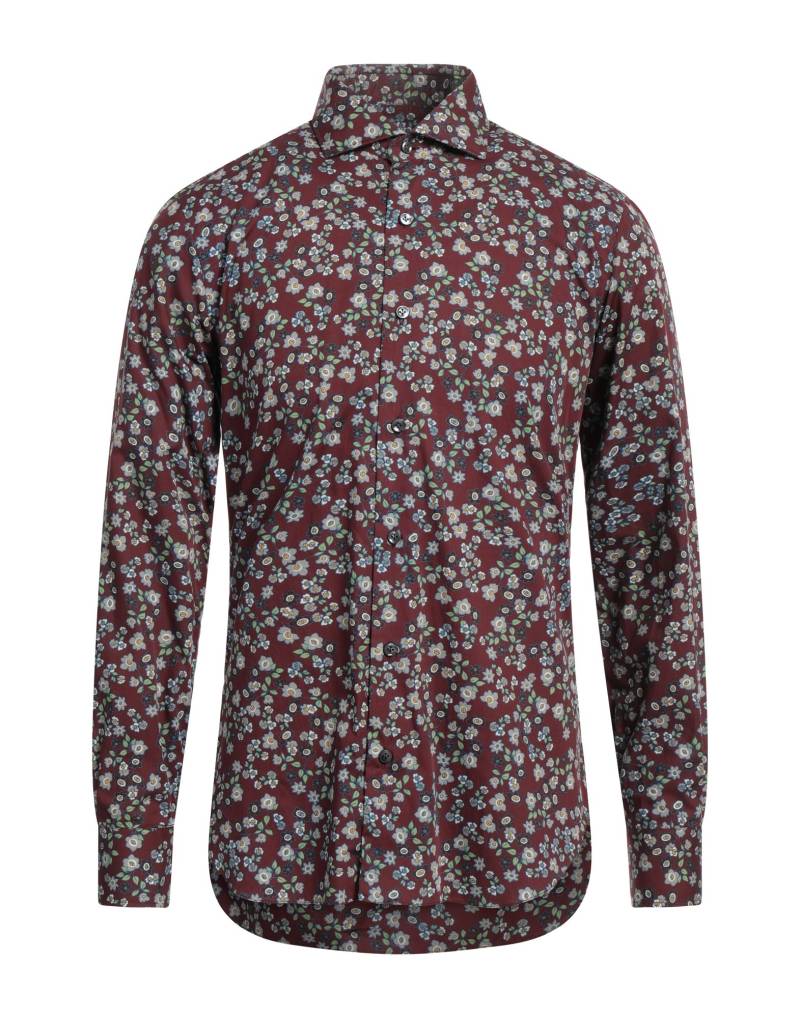 BARBA Napoli Hemd Herren Pflaume von BARBA Napoli